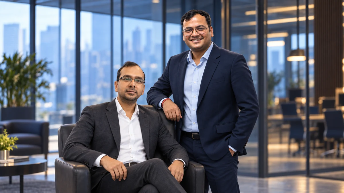Rohit Arya and Parveen Mittal, co-founders of Sugam ERP