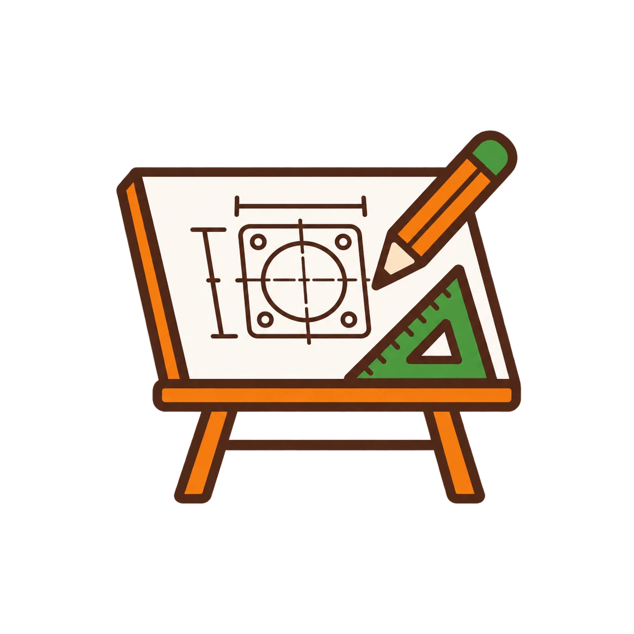 Engineering and planning icon