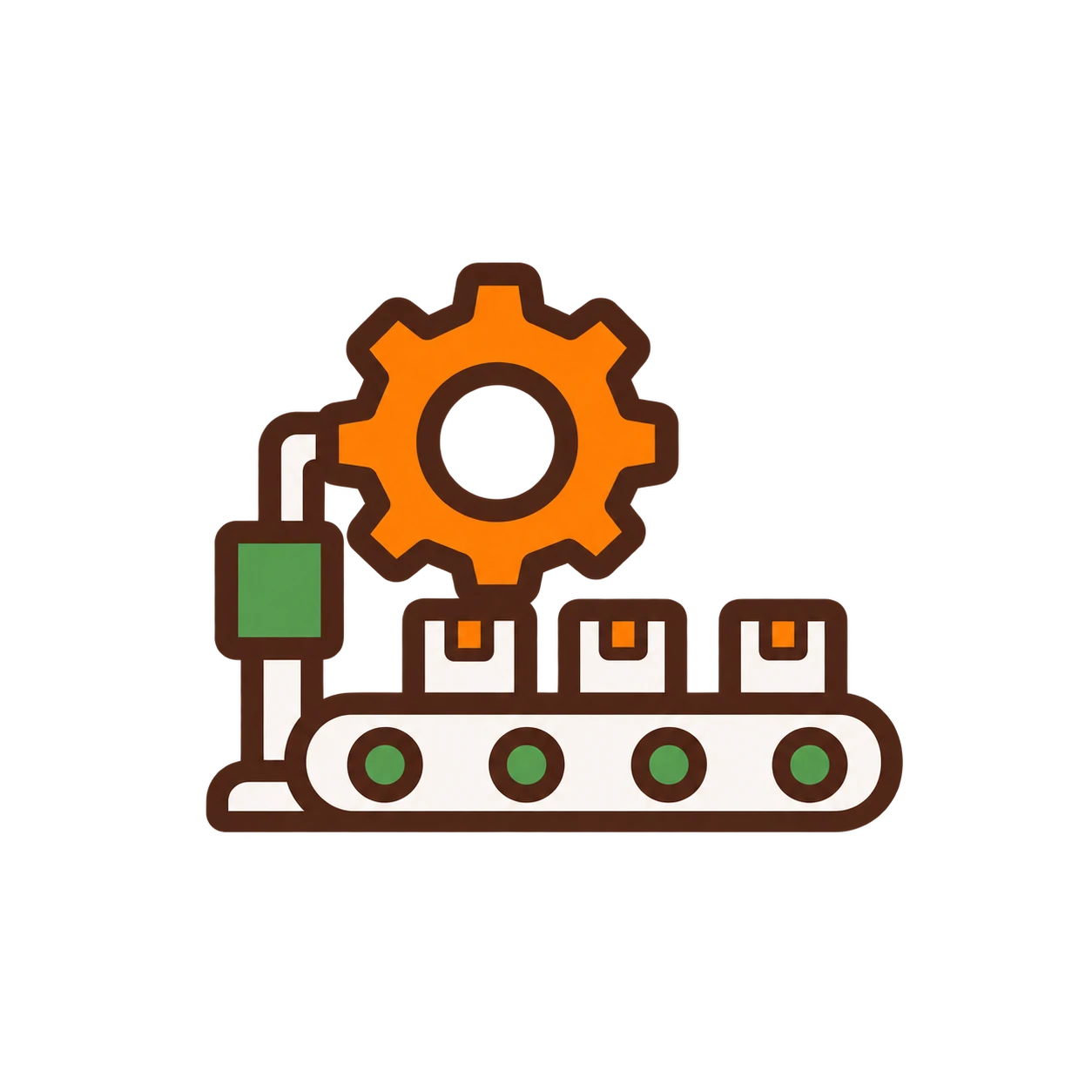 Production and quality icon