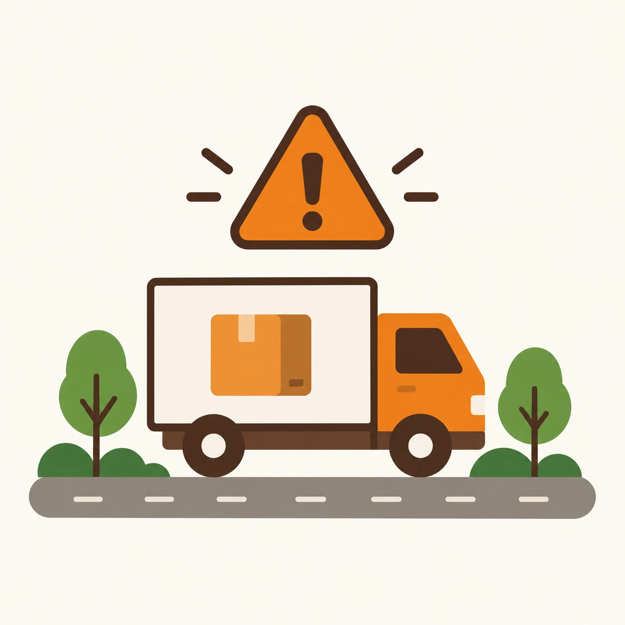 Vendor delay tracking icon